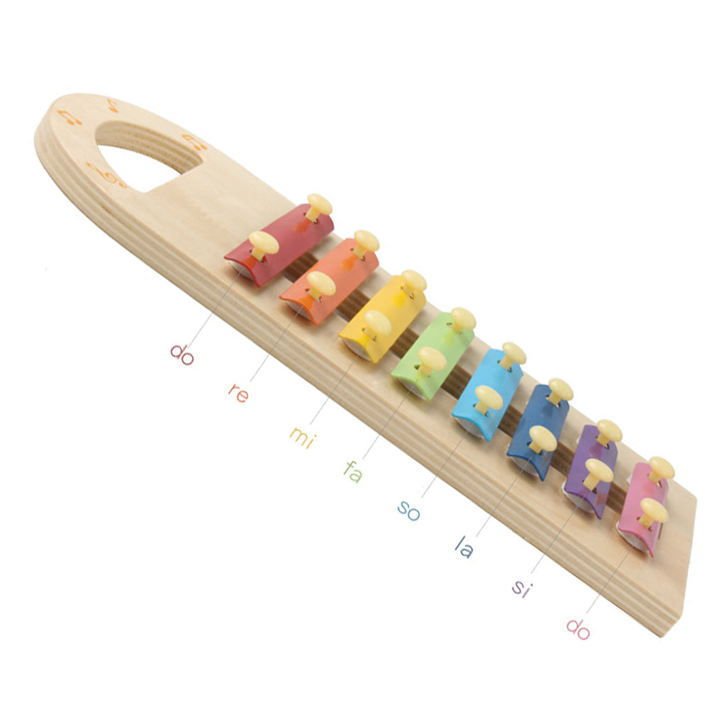 Pound & Tap Bench with Slide Out Xylophone Award Winning Durable Wooden Musical Toy for Kids_5