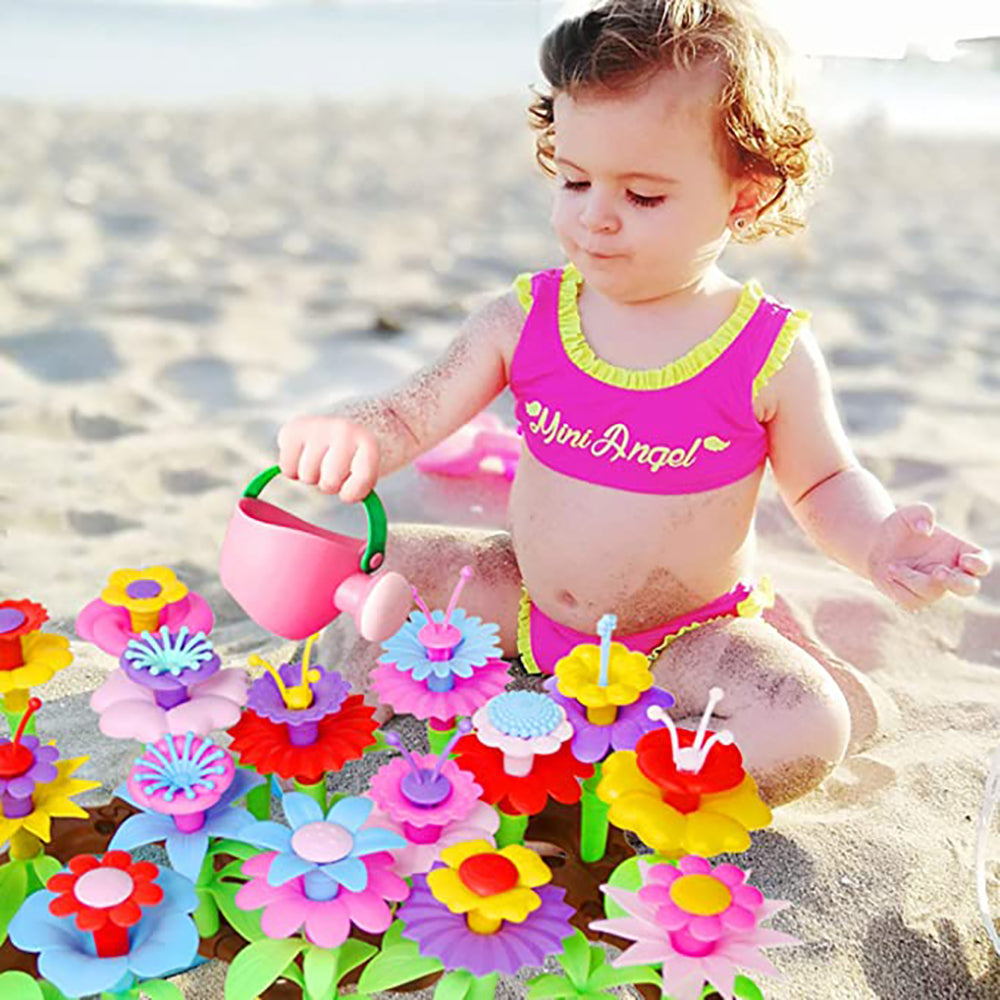 Flower Garden Building Toy Educational Activity Toy for Girls_10