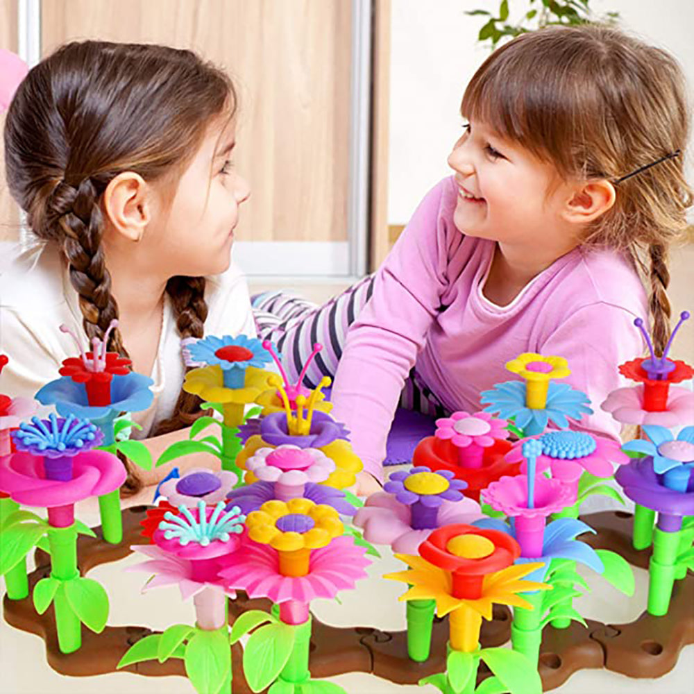 Flower Garden Building Toy Educational Activity Toy for Girls_11