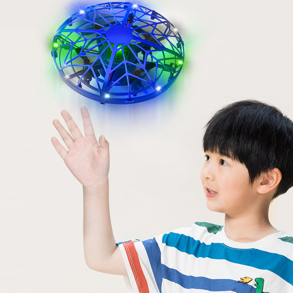 USB Rechargeable Hand Operated LED Children’s Toy Drone_2