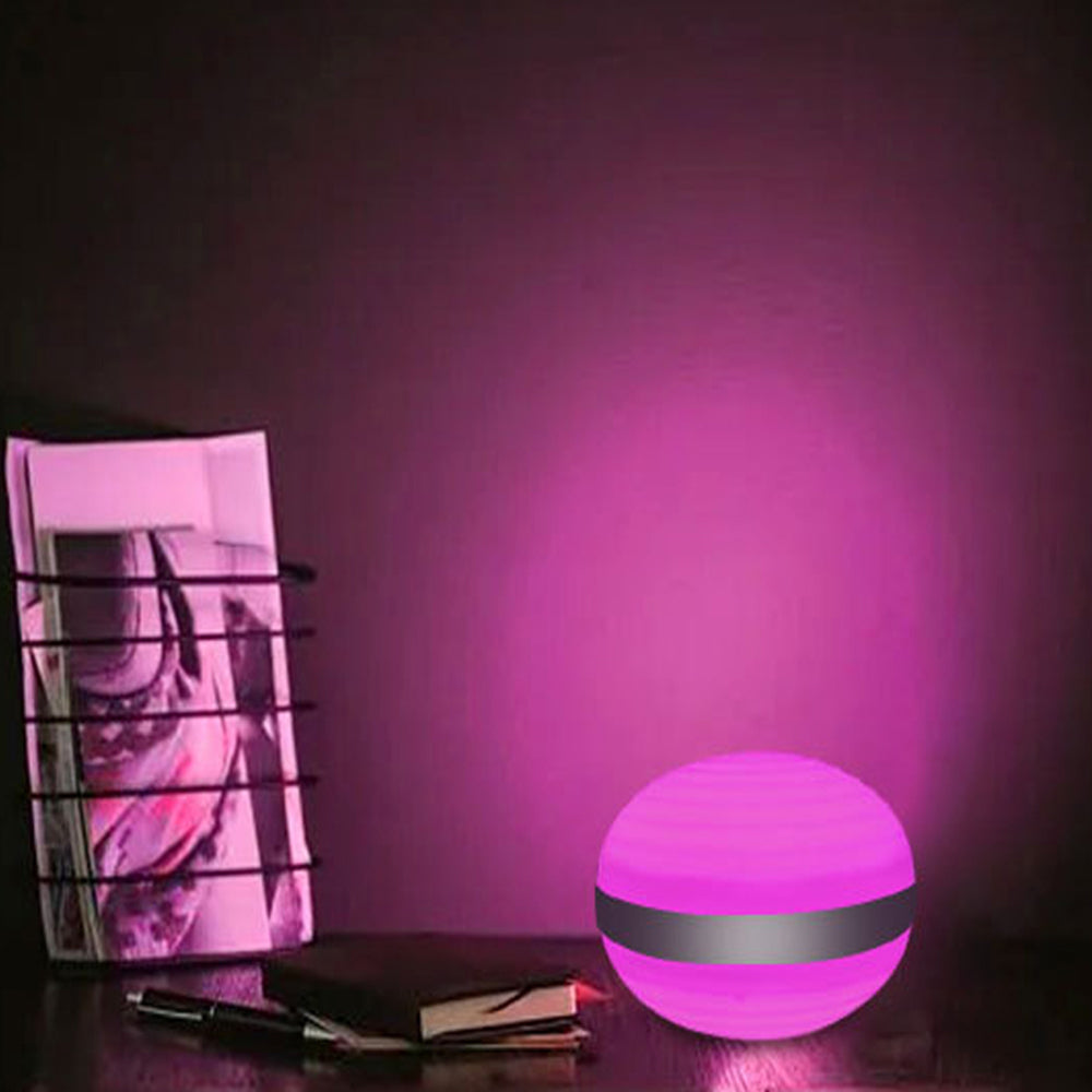 Remote Control Music Sync & RGB Color Saturn Night Lamp-USB Rechargeable_9