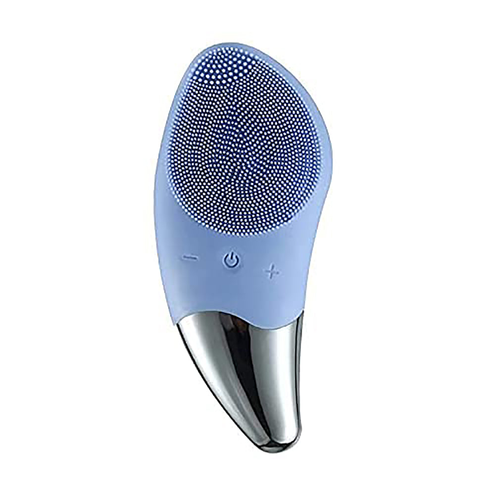 Electric Silicon Waterproof Facial Cleansing Brush and Massager - USB Rechargeable_1