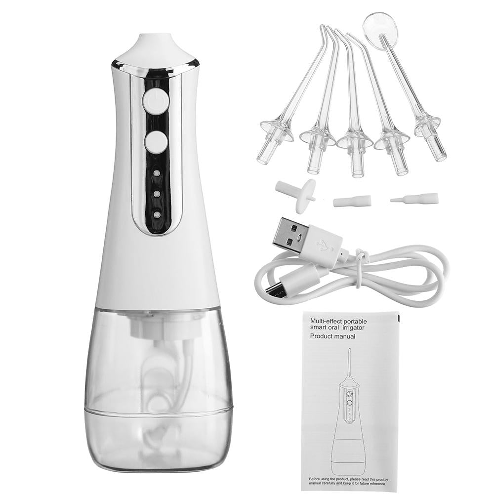 USB Rechargeable Professional Cordless Water Oral Flosser_3