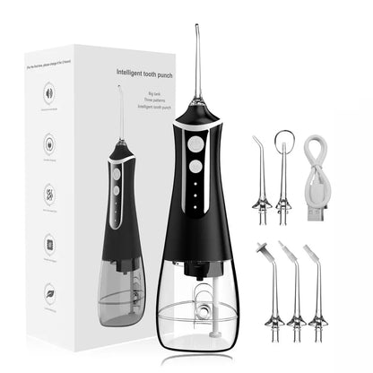 USB Rechargeable Professional Cordless Water Oral Flosser_13