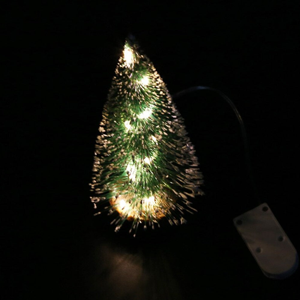 Holiday Mini Christmas Tree Tabletop Decor-Battery Operated_7