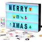 Cinema Lightbox Color Changing Light Up Massage Board with 90 Letters & Symbols - USB Rechargeable_7