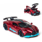 1.32 Bugatti Divo Zinc Alloy Pull Back Car Diecast Electronic Car with Light and Music - Battery Powered_4