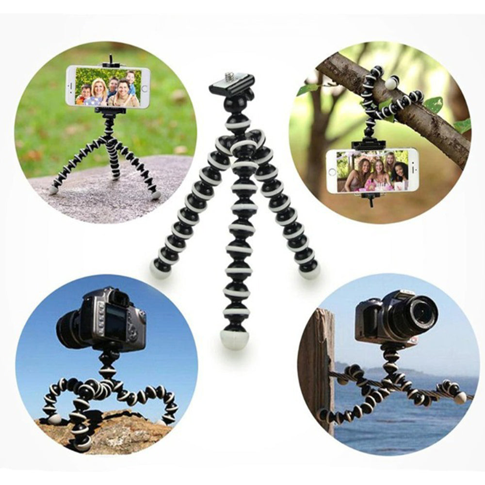 Super Flexible Octopus Tripod Stand for Mobile Phone & Cameras_11