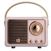 Retro Wireless Mini Bluetooth Speaker Vintage Décor for iPhone Android - USB Rechargeable_0