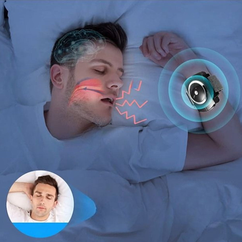 Anti-Snoring Sleep Connection Device with Wristband Stop Snoring Solution for men and Women- Battery Powered_11