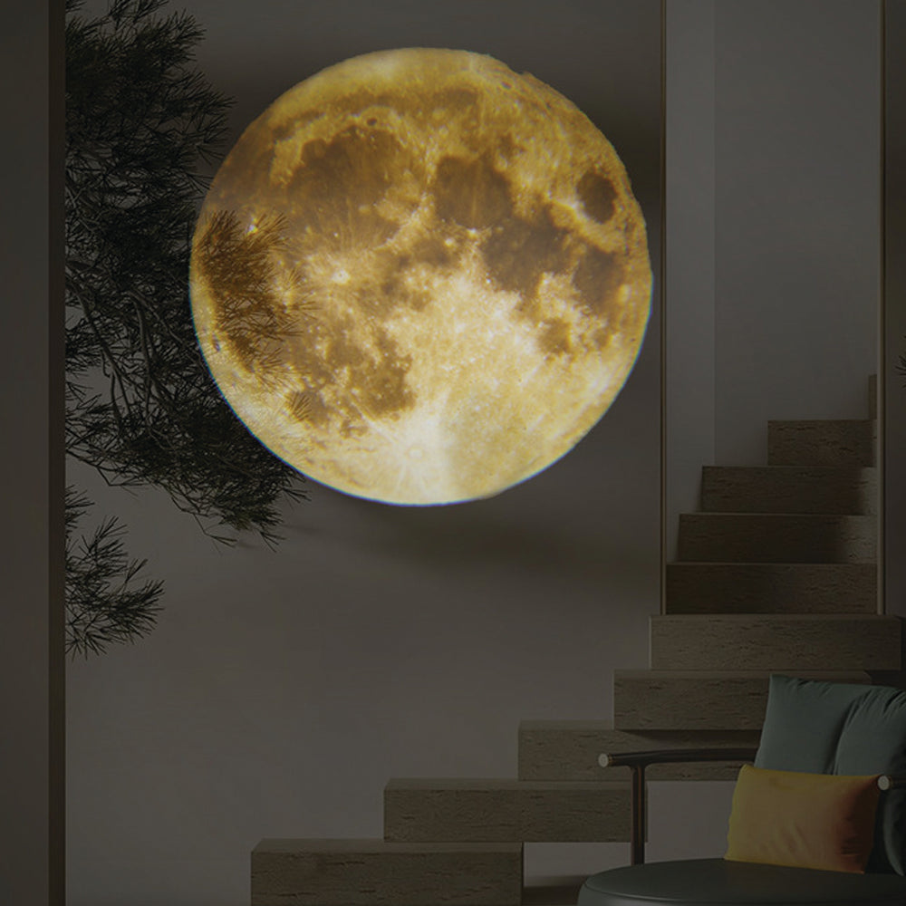USB Charging Atmosphere Earth and Moon Projection Light_9