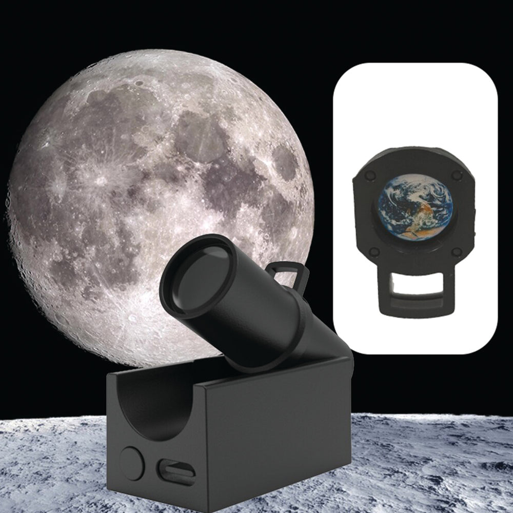 USB Charging Atmosphere Earth and Moon Projection Light_3