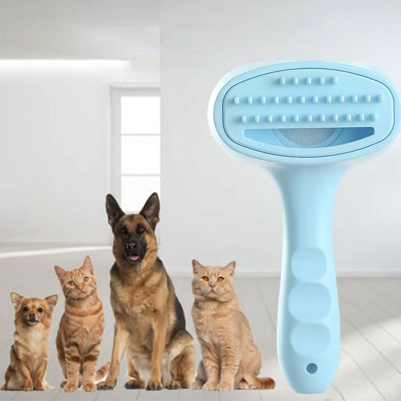 Pet Hair Detangler Remover Creative Grooming Brush- USB Rechargeable_10