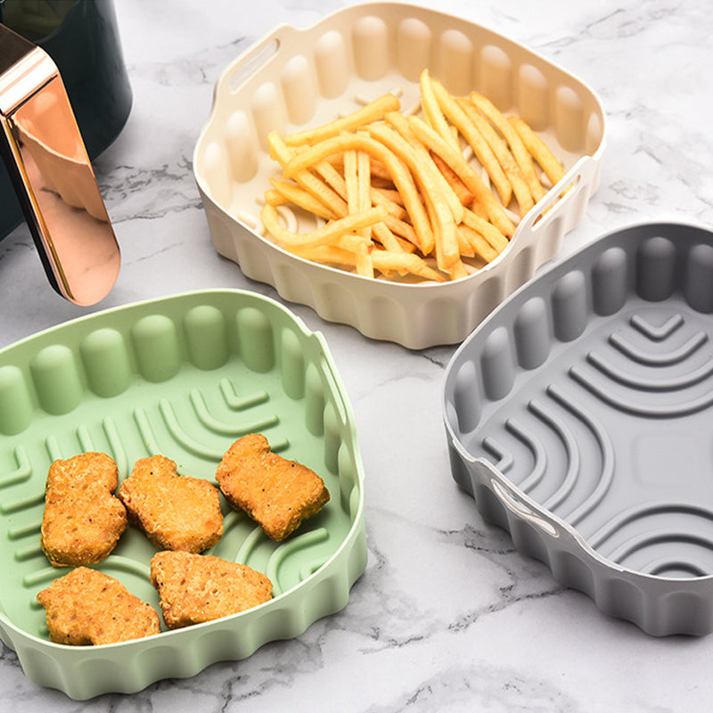 Washable Silicone Reusable Air Fryer Liner Kitchen Accessory_4