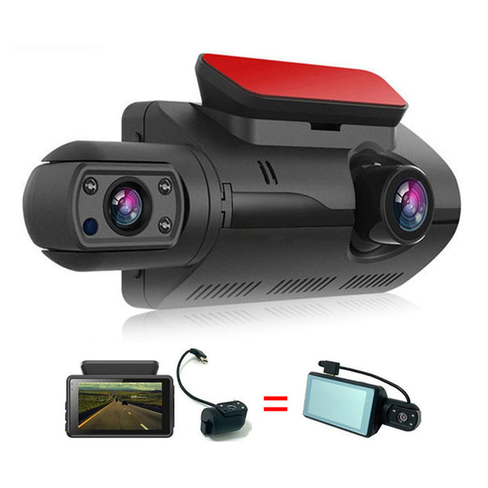 HD1080P Dual Lens Car Dash Cam Comprehensive Coverage_2