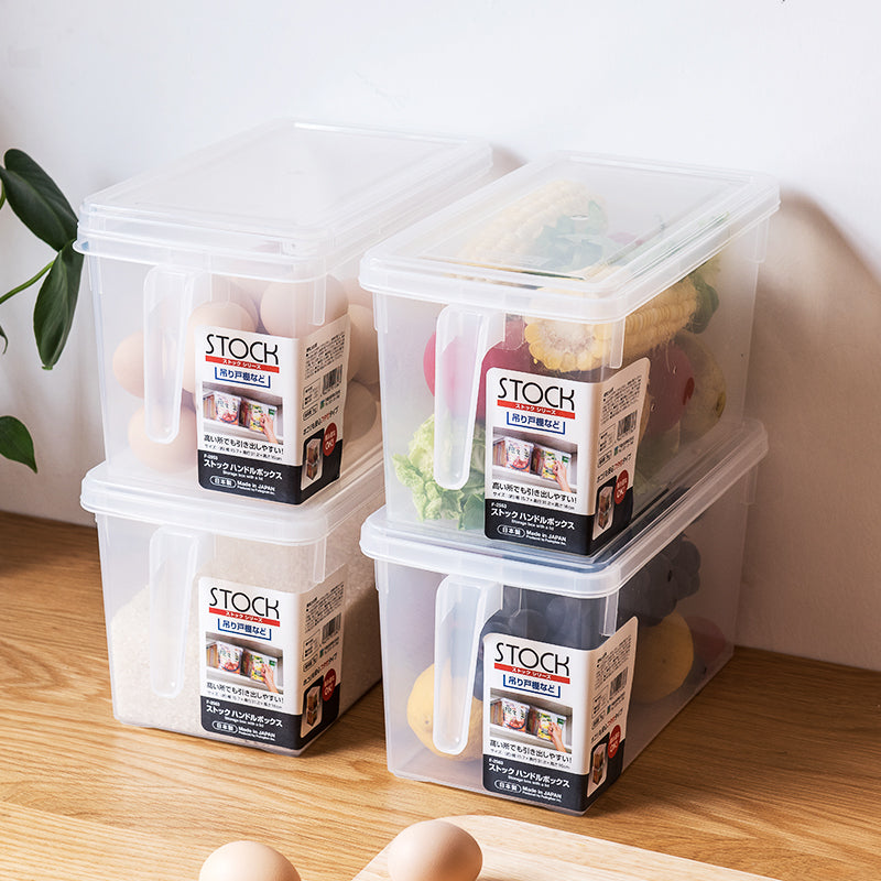 Japan Import Refrigerator Fresh box Drawer type food Fruits Vegetables egg rectangle Plastic Storage storage box