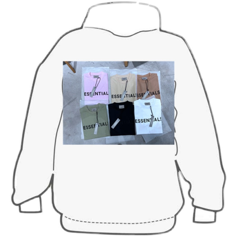 autonomy original DIY Design Sweater autonomy knowledge property right personality spray customized     【 ESS   5 Color style 】