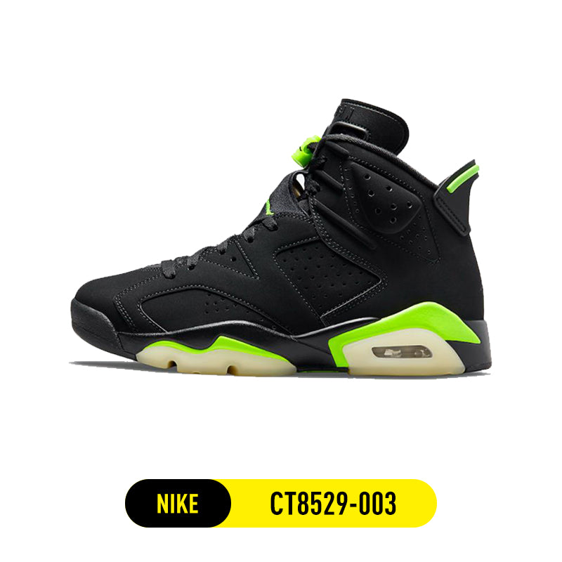 Nike Nike   Air Jordan   6   Electric   AJ6   Electro optic green   Basketball shoes   CT8529-003