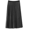 French grace Big swing A word wool Pleated skirt female Autumn and winter High waist Medium and long term Versatile Wool skirt longuette