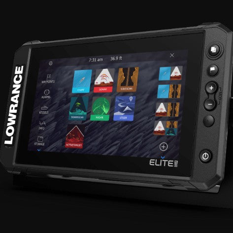 Lawrence Lowrance   elite   7fs   9ti whole sweep Side scan Navigation Luya boat fishing boat fish finder