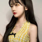 Wig female Long straight hair U-shaped invisible No trace Medium and long hair fluffy Type V Long curly hair Half headgear One piece Wig piece