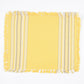 Fringe Borders Yellow Placemats (Set of 4)