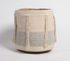 Load image into Gallery viewer, Handwoven Geometric Tasseled Storage Basket