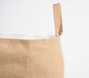 Load image into Gallery viewer, Minimal Jute &amp; Fabric Storage bag